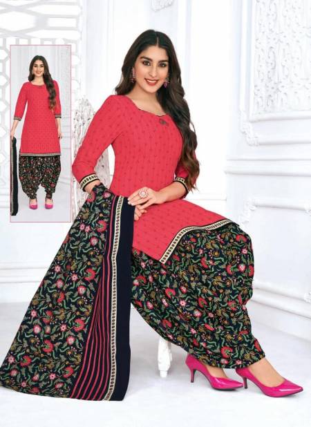 Pranjul Priyanshi Vol 26 Casual Wear Wholesale Patiyala Cotton Dress Material
